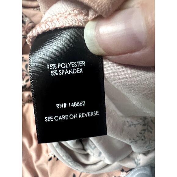 Torrid Tank Top Women's Size 1(L) Floral High Neck Feminine Vacation Beach - Picture 4 of 6